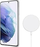 SAMSUNG Galaxy S21+ Plus 5G (128GB, 8GB) 6.7" AMOLED 2X, Snapdragon 888, Global 5G Volte (GSM + CDMA) Factory Unlocked (AT&T, Verizon, T-Mobile, Metro) G996U (Wireless Charger Bundle, Phantom Black)