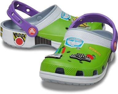 Crocs Unisex-Child Disney Pixar Toy Story Clogs, Blue Grey, 2 Little Kid