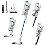 Eureka RapidClean Pro Cordless Vacuum Cleaner, Vacuum Cleaner for Home Rechargeable, Lightweight Stick Vacuum for Hardwood and Pet Hair, Blue, NEC280TL