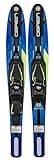 O'Brien Vortex Widebody Combo Water Skis 65.5", Blue