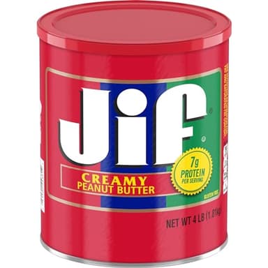 Jif Creamy Peanut Butter, 4-Pound Can