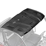 StarknightMT Hard Roof Top 3-Seat Compatible with Polaris Ranger XP 1000 17-24/ Ranger 1000 20-24/ XP 900 13-19, 2-Piece Combination Sport Roof Top Replace #2882911(for Framed Pro-fit Cage)