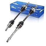 Maxfavor CV Axle Front Shaft Assembly FWD fit for Toyota Camry 2006 2005 2004 2003 2002, L4 2.4L SE LE XLE Base Models, CV Joint Axle Shaft Front Passenger Driver Side