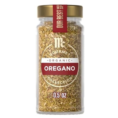 McCormick Gourmet Organic Oregano, 0.5 Oz