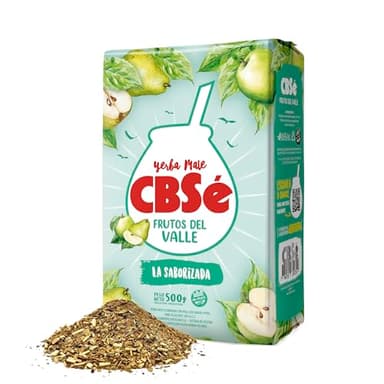 CBSe Yerba Mate Valley Fruits – 500g (1.1 lb) Loose Leaf Herbal Tea – Argentine Yerba with Natural Mixed Fruit Flavor – Smooth, Fruity, Refreshing