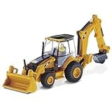 Diecast Masters 1:87 Caterpillar 450E Backhoe Loader, HO Scale Series Cat Trucks & Construction Equipment | 1:87 Scale Model Diecast Collectible Model 85263