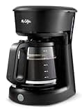 Mr. Coffee Easy On/Off 12-Cup Coffee Maker Switch Pour Grab-a-Cup Auto Pause Black