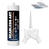 5200 Marine Sealant, Underwater Sealant - Fast Cure, High Bond Strength, White Marine Adhesive Sealant for Ships, Hulls, Decks, and Rvs(10 Oz)