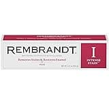 REMBRANDT Intense Stain Whitening Toothpaste With Fluoride, Removes Tough Stains, Rehardens And Strengthens Enamel, 3.5 Ounce - (Pack of 2)