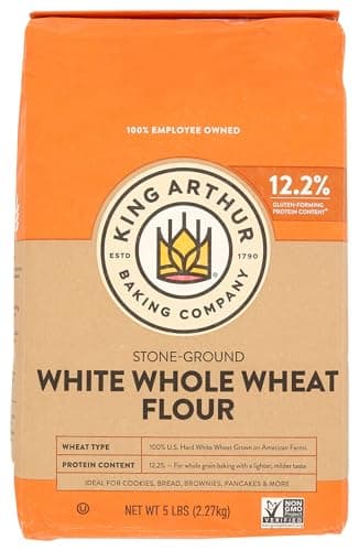 King�Arthur, Flour Whole Wheat White, 80 Ounce