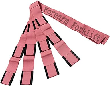 Forearm Forklift 2-Person Lifting and Moving Straps - Lift, Move and Carry Furniture, Appliances, Mattresses or Any Item up to 800 lbs. Safely and Easily Like a Pro, Powder Pink