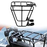 Mountain Bike Front Rack, Aluminum Alloy Backpack Rack Bike Luggage Touring Carrier Rack