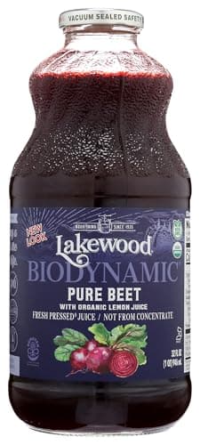 Lakewood, Juice Pure Beet Biodynamic Organic, 32 Ounce