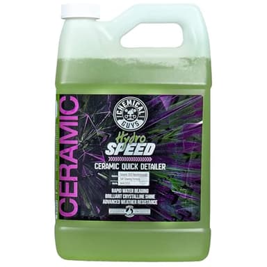 Chemical Guys HydroSpeed Ceramic Quick Detailer Spray - SiO2 Shine Car Detailer Spray for Cars, Trucks, SUVs, Motorcycles and RVs, Boosts Gloss, Hydrophobic Protection and Slickness, 128 oz