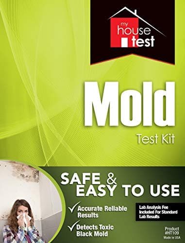 My House Test - DIY Mold Test Kit for Home - Quick 48-Hour Visible Results, Air & Surface Analysis, Mold Testing Kit - Inclusive Lab Review, and Expert Consultation Included