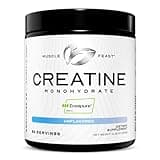 Muscle Feast Creapure Creatine Monohydrate Powder, Vegan Keto Friendly Gluten-Free, Mass Gainer, Muscle Recovery Supplement and Trusted Creatine for Muscle Growth, Creatine Powder, Unflavored, 300g