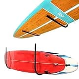 StoreYourBoard Paddle Board & Surfboard Rack – Wall & Ceiling Mount Surfboard Storage, Heavy-Duty Garage Organizer Holds 50 lbs, Indoor Board and Paddle Organizer