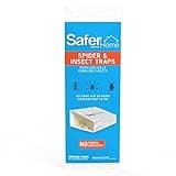 Safer Brand Safer Home SH400 Indoor Spider, Ant, Cockroach, Centipede, and Crawling Insect 4 Traps, Blue