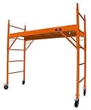 WEN 31110T Baker-Style 6.25 ft. Multi-Purpose 1000-Pound-Capacity Rolling Steel Scaffolding