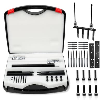 BBTEQEKN EN-51146 Fuel Injector Disassembly Tool, Rail Assembly Replacer Master Tool Kit Compatible with GM Opel, Vauxhall, Buick, MG 1.0L 1.4L 1.5T 1.6L Engines, EN-51146-100 EN-51146-150