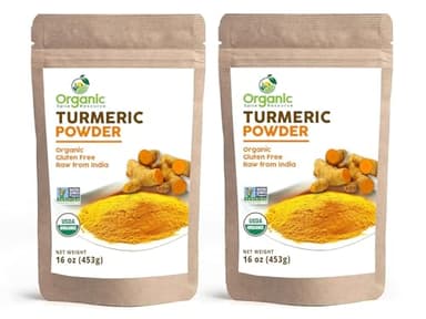 Organic Turmeric Powder w/Curcumin | 32 Ounce (Pack of 2) | USDA Organics and Non-GMO | 100% Raw and Natural by OSR