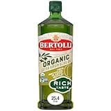 Bertolli Organic Extra Virgin Olive Oil, Rich Taste, 25.36 fl oz