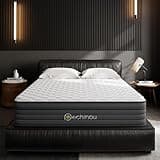 Queen Mattress,12 Inch Queen Size Mattresses Memory Foam Hybrid Mattress in a Box, with Individual Pocket Springs, Provide Support and Improve Sleep Mattresses, Medium Firm Pressure Relief CertiPUR-US