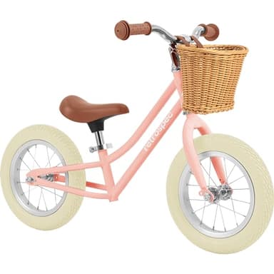 Retrospec Baby Beaumont Kids' Balance Bike for Toddlers, No Pedals, Cushioning Air Filled Tires for Boys and Girls Ages 18 Months - 3 Years, with Adjustable Seat Height