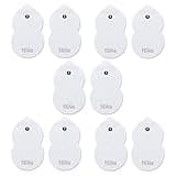 Discount TENS - Premium TENS Electrodes Compatible with Omron, 10 (5 Pair) Replacement Electrode Pads Compatible with Omron TENS Devices