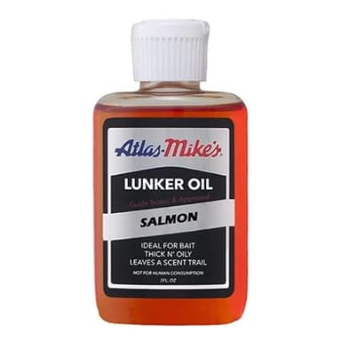 Atlas Mike's 7014 Glo Scent Bait Oils, Salmon, 2 oz