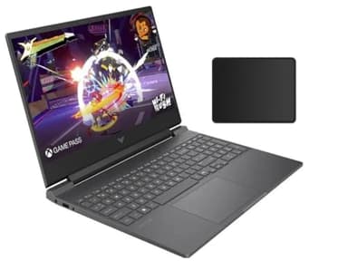 HP Victus 15.6" 144Hz Full HD Gaming Laptop | AMD Ryzen 7 7445HS |NVIDIA GeForce RTX 4050|Copilot |Backlit| 16GB RAM DDR5 | 512GB SSD |Mica Silver |Windows 11 Home |Bundle with Mouse Pad