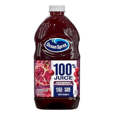 Ocean Spray® 100% Juice Cranberry Pomegranate Juice Blend, 64 Fl Oz Bottle