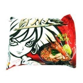 TOM YUM MUN Goong Instant Noodle - Quick Zabb Made in Thailand