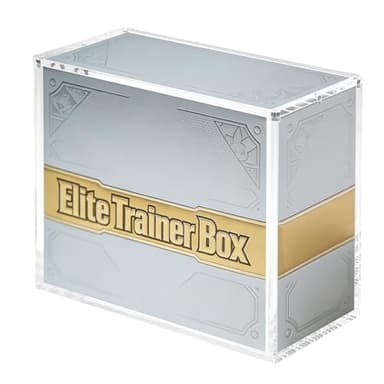 Coolbyl ETB Acrylic Case - UV Protection & Magnetic Closure, Suitable for ETB Box, Thick & Rigid Construction