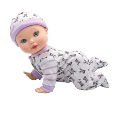 Little Darlings: Crawling Baby - 10 Baby Doll Playset, New Adventures, Children's Pretend Play, Ages 2+
