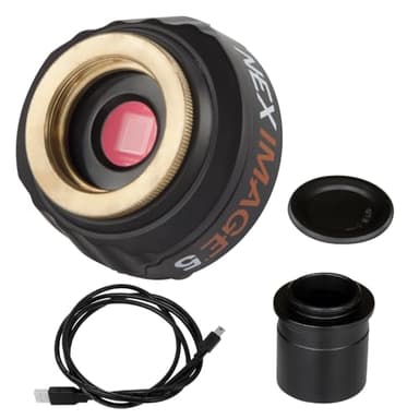 Celestron - NexImage 5 Solar System Imager - 5MP CMOS Sensor (MT9P031) - Beginner Camera for Lunar & Planetary Astrophotography - High-Resolution Color Imaging, USB 2.0