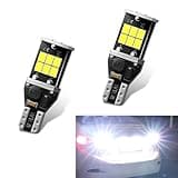 cerfioo Pack-2 Car T15 Illumination Lights, 0.55" x 1.57" 3535 Chip Super Bright LED Reverse Light Bulb, High Power Decoding Plug and Play Lamps, Universal Bulbs Replacement for Cars (White)