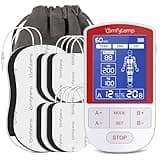 Comfytemp TENS Unit Muscle Stimulator for Pain Relief Therapy, FSA HSA Eligible TENS Machine with 20 Modes and DIY, Dual Channel EMS Unit, Electric Pulse Massager for Back, Shoulder, Sciatica, Knee