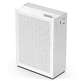 COWAY Air Purifiers for Home Bedroom up to 1,035ft² with Washable Filter, True HEPA Filter for Smoke, Pollen, Dander, Smell Air Purifier with Air Quality Monitor, Auto Mode, 3yr Warranty, 150, White