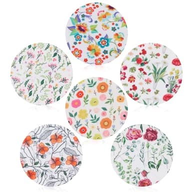 ANGTICS Dexcom G7 Over Patches Waterproof, 30 Pcs Breathable Adhesive Patch Tape Stickers, Glucose Monitor Patches Long-Lasting Up to 10 Days CGM Sensor Covers (Petal Waltz Verse)