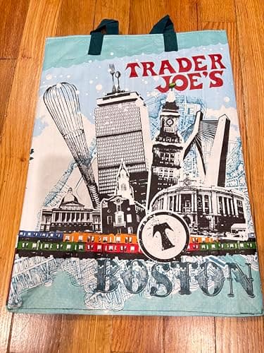 Trader Joes Reusable Grocery Shopping Tote Bag (Boston)