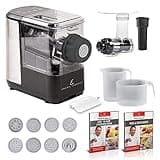 EMERIL LAGASSE Pasta & Beyond, Automatic Pasta Maker - 8 Pasta Shaping Discs, Black