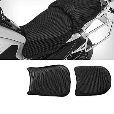 Cakievro Motorcycle Protecting Cushion Seat Cover for BMW R1200GS R 1200 GS LC ADV Adventure R1250GS Fabric Saddle Seat Cover Accessories (R1200GS 2013-2018)