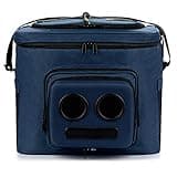 The #1 Cooler with Speakers on Amazon. 20-Watt Bluetooth Speakers for Parties/Festivals/Boat/Beach. Rechargeable, Works with iPhone & Android (Blue)