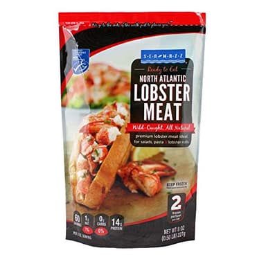 Seamazz Cooked Lobster Claw, Knuckle & Leg Meat, 8 Oz (Frozen)