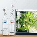 Pawfly Aquarium CO2 Generator System Kit, CO2 for Aquarium Plants, CO2 Generator for Plants, DIY CO2 Aquarium Kit with CO2 Diffuser Regulator Pressure Gauge and Safety Valve