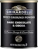 Ghirardelli Dark Chocolate & Cocoa - Sweet Ground Powder, Chocolate, 3 Lb