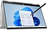 HP Pavilion Touch 14 2-in-1 Convertible Laptop 14.1in Full HD in Silver Intel 10-core i5-1235U up to 4.3Ghz 256GB SSD 8GB DDR4 WiFi BT Webcam HDMI (14-DY2 - Renewed)