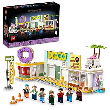 LEGO Ideas BTS Dynamite Birthday Present 21339 Dynamite Adult LEGO Goods Toy Block Present Music Music Boys Girls Adults