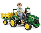 Peg Perego John Deere Heavy Duty Tractor 12 Volt Ride on
